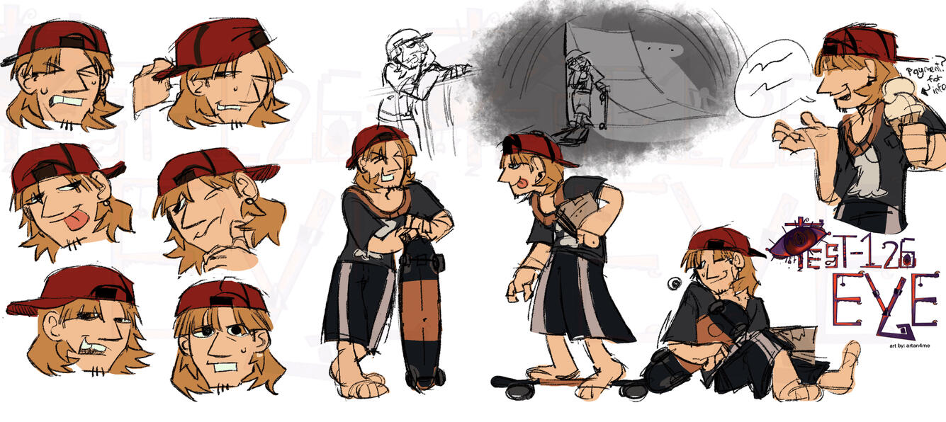 Rochard sheet! - Art by Artan4me